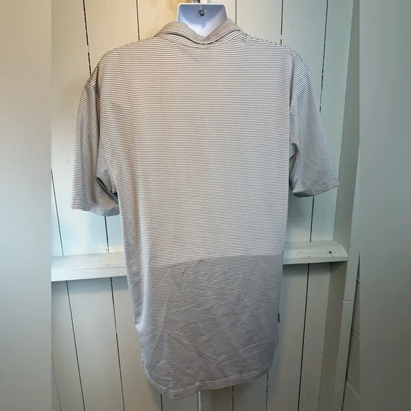Dunning Golf Polo Shirt Men’s Size XL Striped Shirt Short Sleeve - Picture 3 of 6
